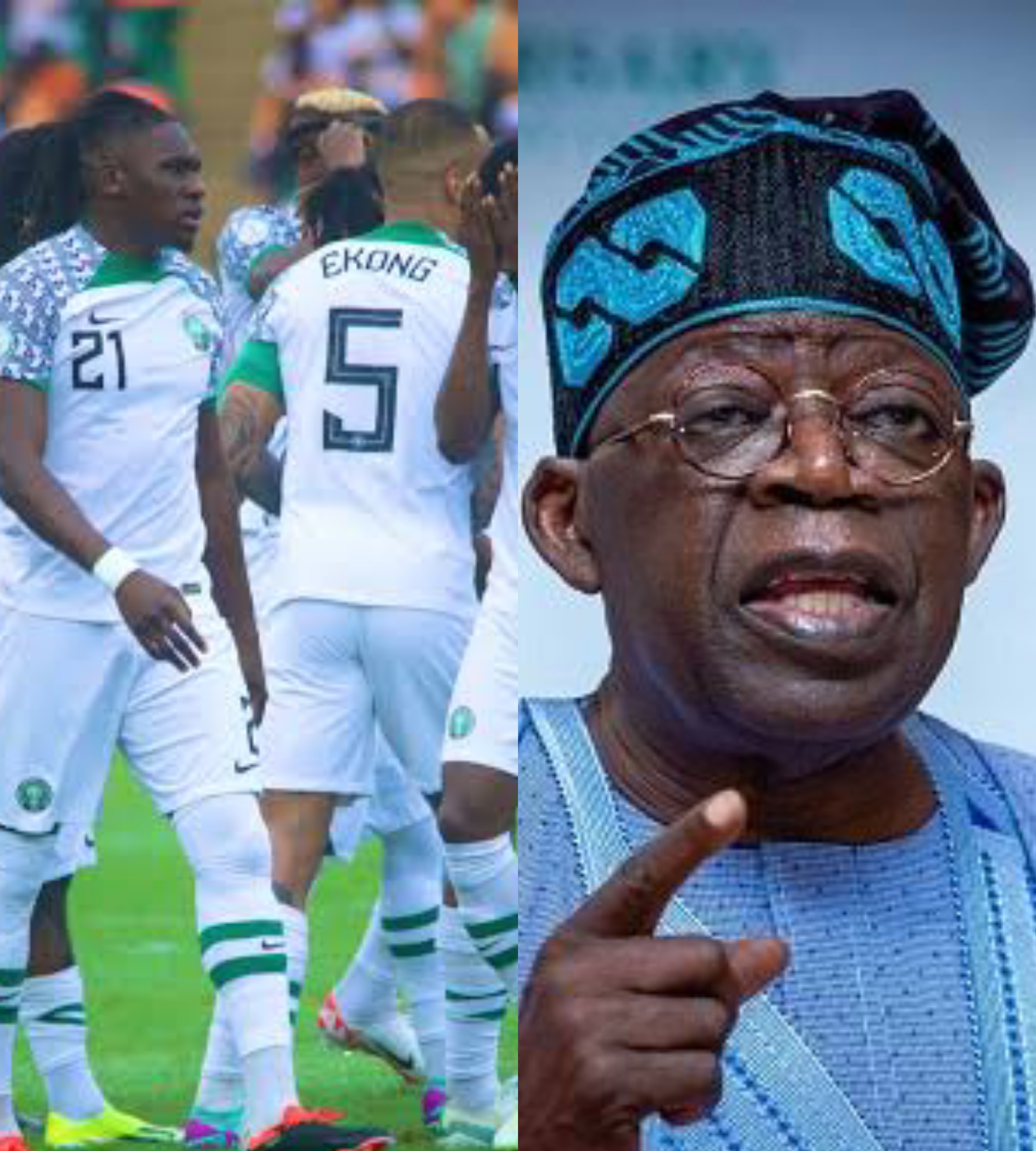 AFCON 2023 : I'm Not Impressed with Super Eagles Performance - Tinubu | Daily Report Nigeria