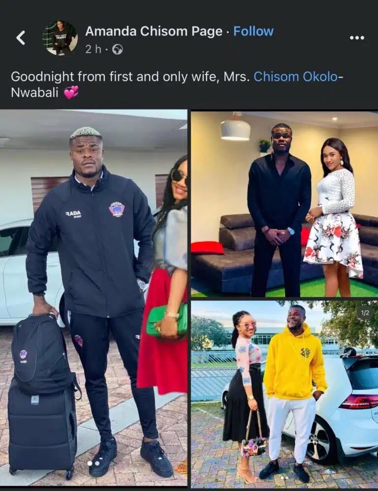 “Nigerian babes are not playing” – Reactions as Lady photoshops herself into Stanley Nwabali’s pictures | Daily Report Nigeria