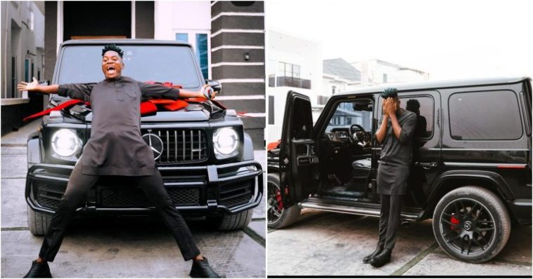 Comedian OGB Recent splashes millions on new Mercedes-Benz G-Wagon | Daily Report Nigeria