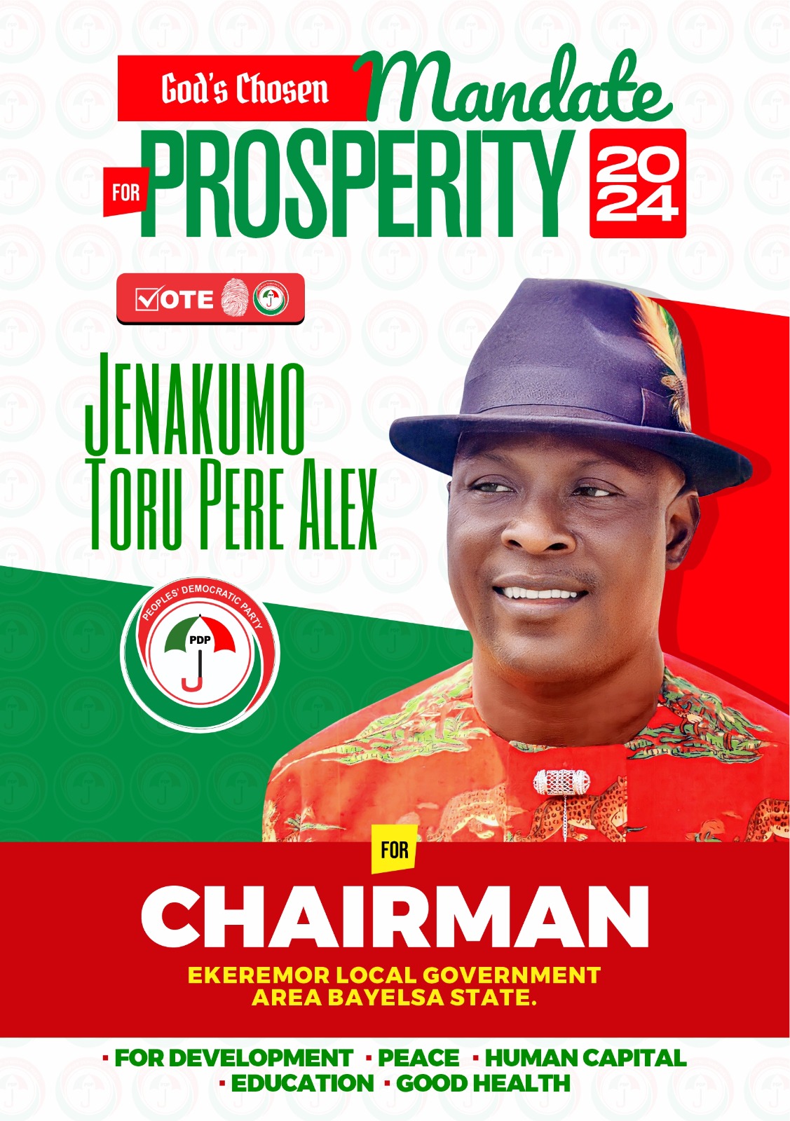 Jenakumo Torupere Alex: A Visionary Aspirant for Ekeremor LGA Chairmanship | Daily Report Nigeria