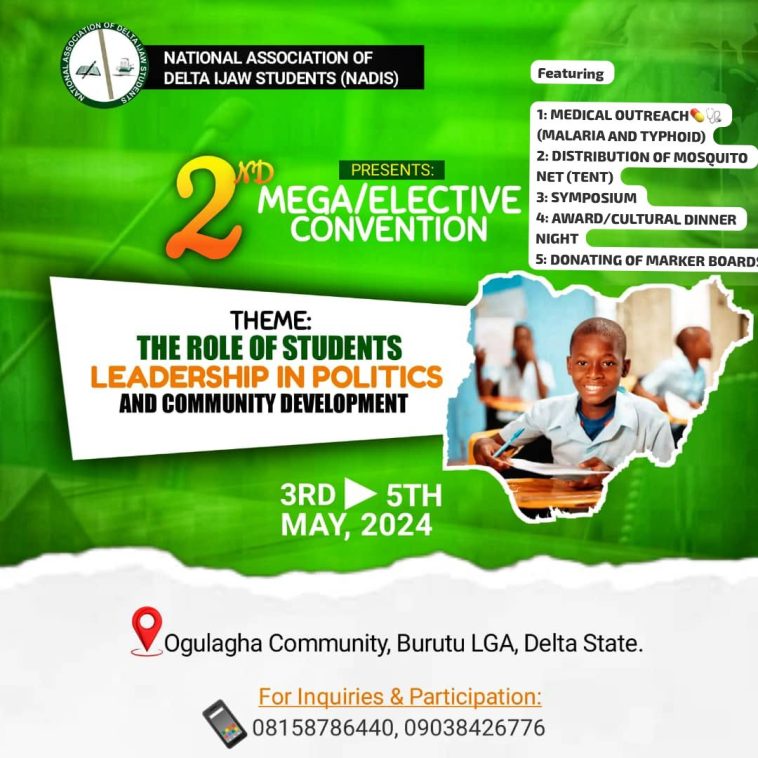 Delta Ijaw Students Announce Date for 2024 Convention | Daily Report Nigeria