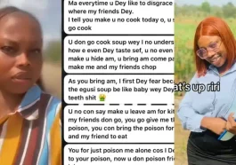 “You for just poison me alone because I dey used to am, you con bring am for my friends too ” — Man lambasts girlfriend over poorly cooked egusi | Daily Report Nigeria