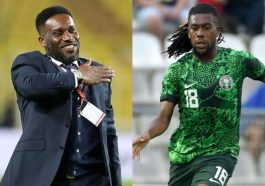 Jay Jay Okocha and Alex Iwobi