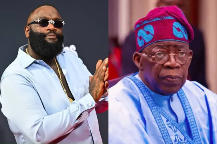 Rick Ross and Bola Tinubu