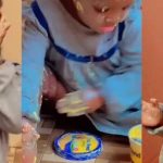 “When they are silent, run and see what’s wrong” — Reactions as mother finds daughter using butter for skincare | Daily Report Nigeria