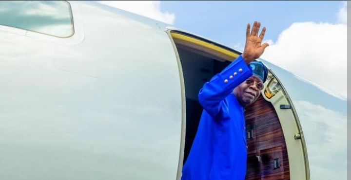 Tinubu jets out to Qatar