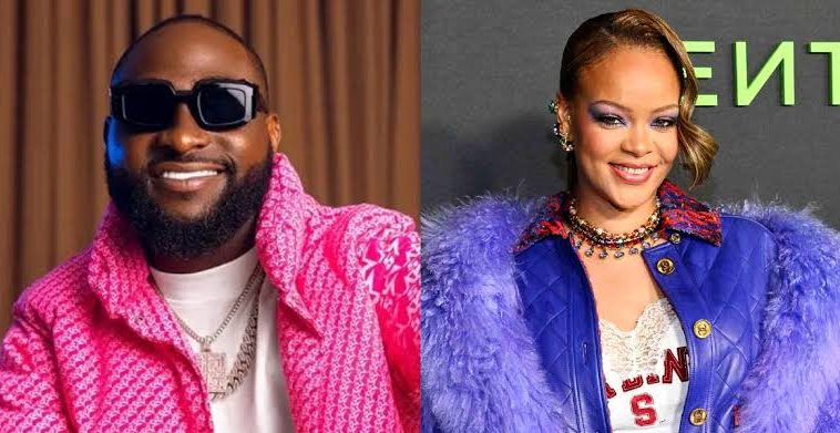 Davido and Rihanna