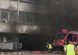 BREAKING: Fire Guts Lagos International Airport | Daily Report Nigeria