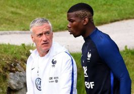 Didier Deschamps and pogba