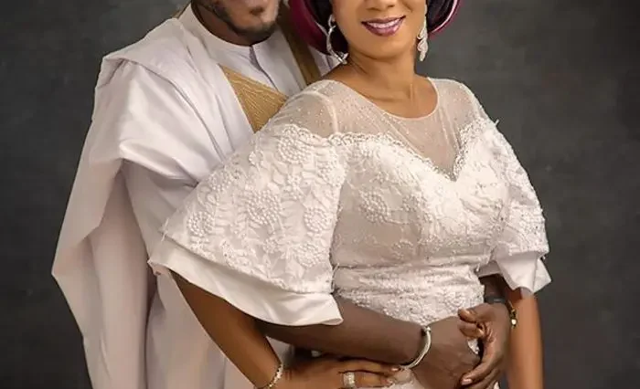 Deyemi Okanlawon and wife