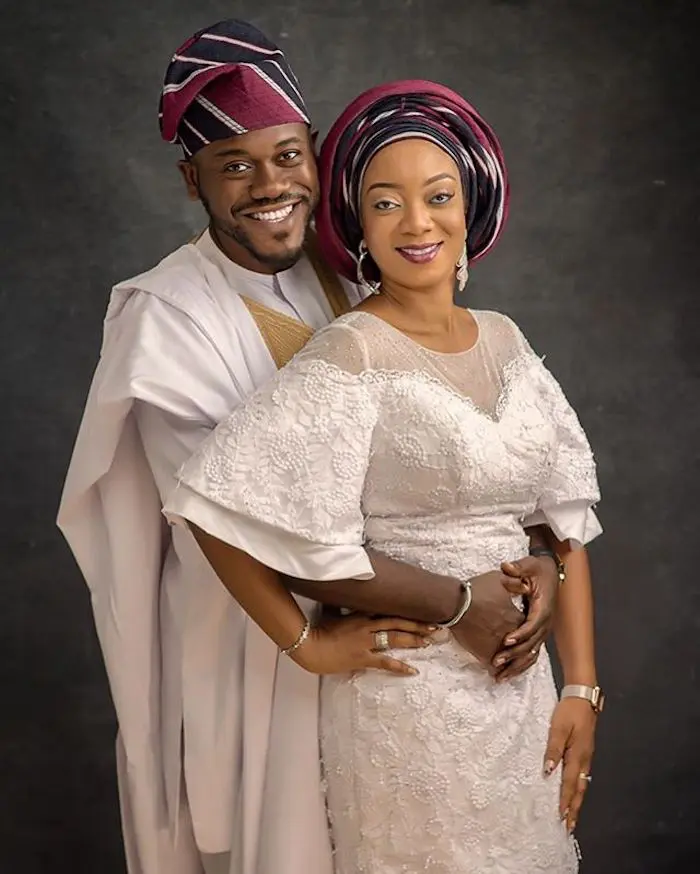 Deyemi Okanlawon and wife