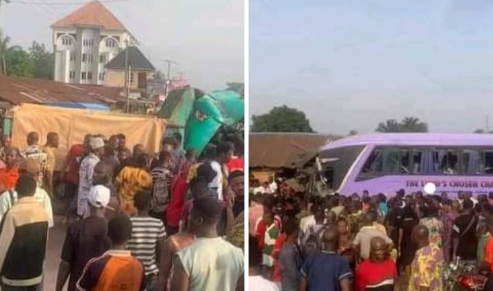 BREAKING: Over 20 Lord's Chosen Members Die In Imo Road Accident | Daily Report Nigeria