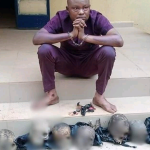 Suspected Ritualist Arrested with 8 Human Skulls in Ondo | Daily Report Nigeria