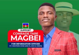 IYC Elections: I Stand For Servicehood to Ijaw Nation - Tare Magbei | Daily Report Nigeria