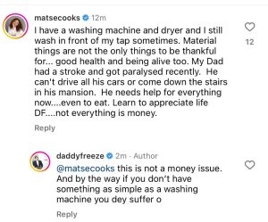 "If You Don't Have A Washing Machine, You're Suffering" - Daddy Freeze | Daily Report Nigeria