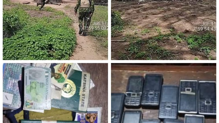 PHOTOS: Police Destroy Kidnappers Den, Recover Items in Taraba | Daily Report Nigeria