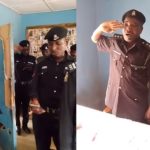 VIDEO: Nigerians React As Police Officers Struggle to Recite New National Anthem | Daily Report Nigeria