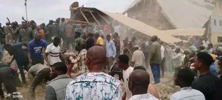 School Building Collapse On Student Writing Exam In Jos | Daily Report Nigeria