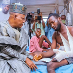 VP Shettima Visits Victims As Death Toll Rises to 32 in Gwoza Suicide Bombing | Daily Report Nigeria