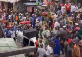 HUNGER PROTEST: See How Thugs Threaten Lagos Residents [VIDEO] | Daily Report Nigeria