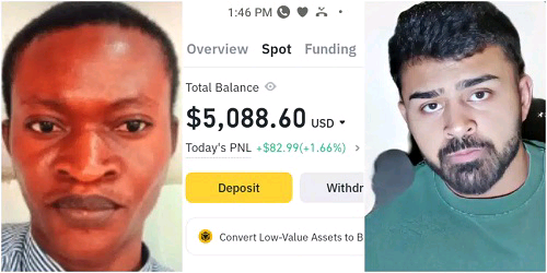 Nigerian Man Rewarded with $5,000 for Returning Mistakenly Transferred Crypto Funds | Daily Report Nigeria
