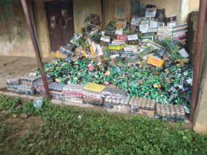 PHOTOS: Hisbah Seizes Alcohol Worth Millions In Katsina | Daily Report Nigeria