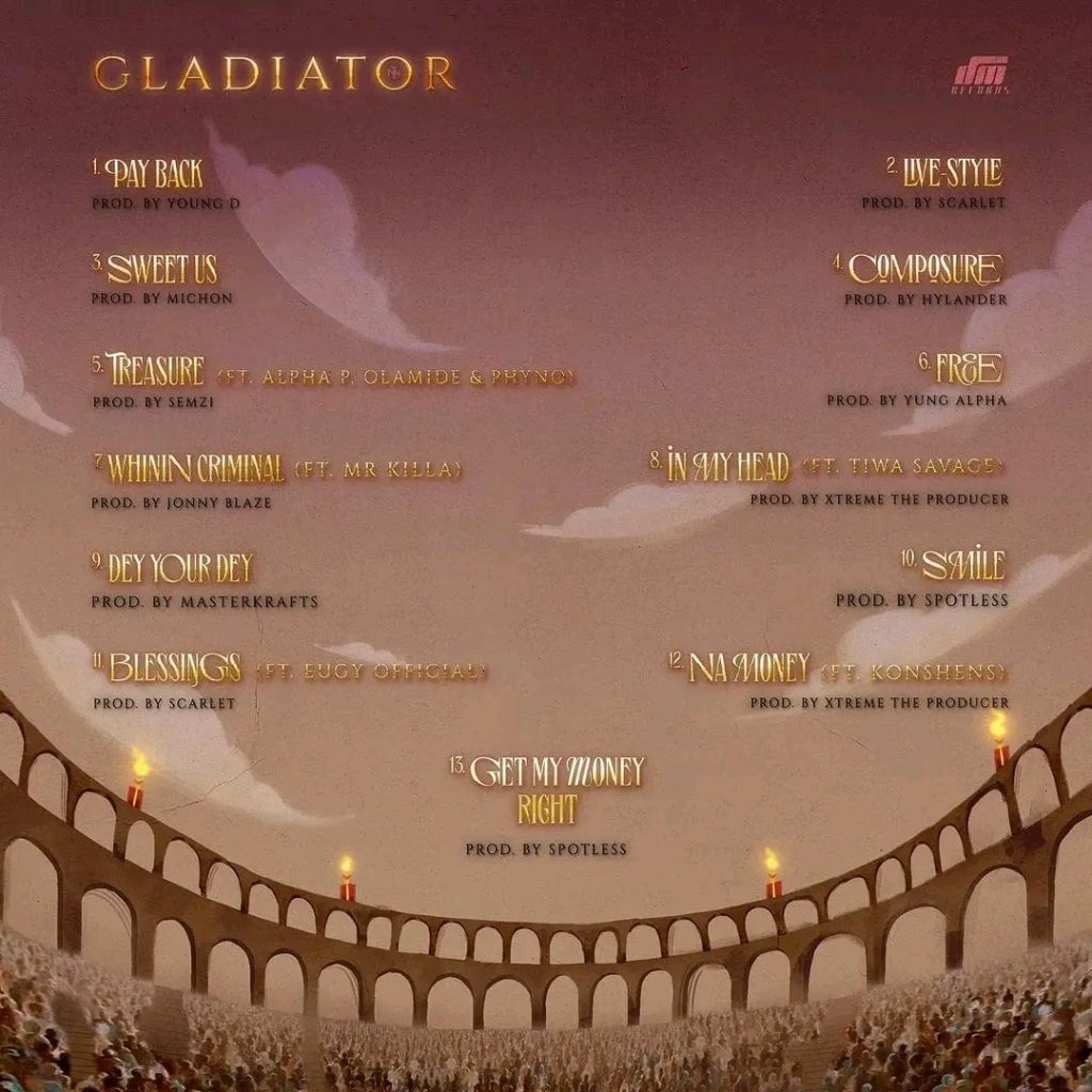 Timaya Set to Release Star-Studded 9th Album "Gladiator" (SEE TRACKLIST) | Daily Report Nigeria