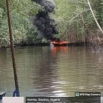 Troops Destroy Illegal Oil Bunkering Sites in Niger Delta | Daily Report Nigeria