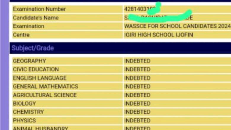 Confusion As Ogun Students' WASSCE Results Seized Over State’s Debt to WAEC | Daily Report Nigeria