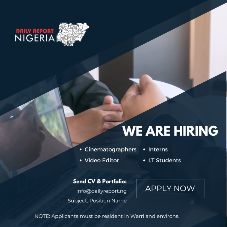 Job Vacancies at Daily Report Nigeria | Apply Now | Daily Report Nigeria