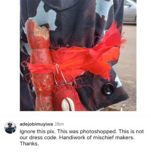 #EndBadGovernance: Police PRO Reacts To Viral Photo Of Officer With Hand Charm | Daily Report Nigeria