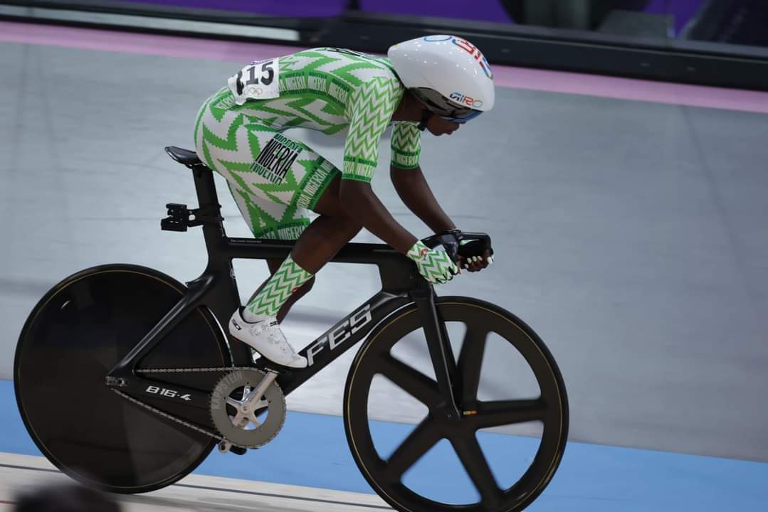 Nigerian Cyclist, Ese Ukpeseraye Borrows Bicycle to Compete at Paris Olympics