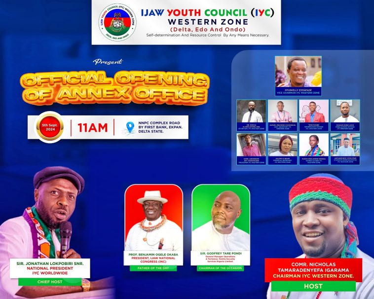 IYC Western Zone to Unveil Secretariat Annex Sept 5