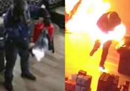 Man Sets Himself On Fire While Trying To Burn Down Barber's Shop [VIDEO] | Daily Report Nigeria