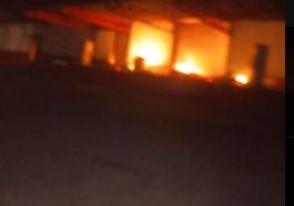 Goods Destroyed As LG Electronics Store Catches Fire in Lagos | Daily Report Nigeria