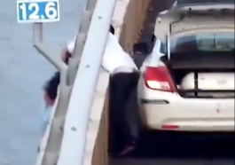 Driver Pulls Woman's Hair As She Tries To Commit Suicide [VIDEO] | Daily Report Nigeria