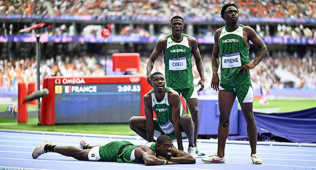 Nigeria's men's 4x400m