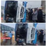 Horror As BRT Bus Tumbles In Lagos | Daily Report Nigeria