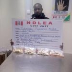 NDLEA Parades Onitsha Bussinesman, He Excretes 68 Wraps Of Cocaine At Lagos Airport | Daily Report Nigeria