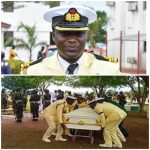 UPDATE: Naval Officer Who Drowned Saving 59 Crew Has Been Buried | Daily Report Nigeria