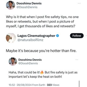 "Hotter Than Fire" - Nigerians Drool Over Pretty Fire Fighter | Daily Report Nigeria