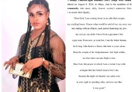 UNICAL Student Dedicates Final Year Project To Slain Abuja Cross-dresser | Daily Report Nigeria