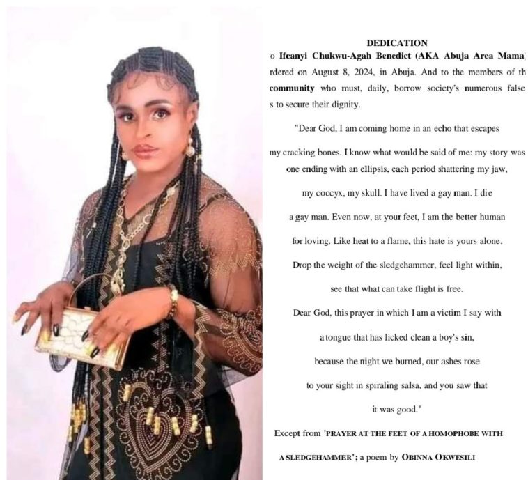 UNICAL Student Dedicates Final Year Project To Slain Abuja Cross-dresser | Daily Report Nigeria