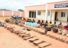 Police Arrests 12 Illegal Miners In Ondo [PHOTOS] | Daily Report Nigeria