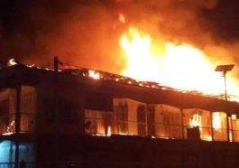 Fire Guts 3 Radio Stations In Abia | Daily Report Nigeria