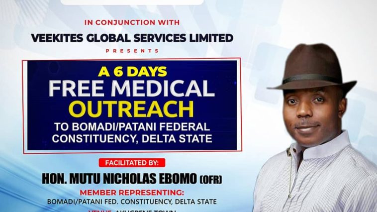 Mutu Facilitates Free Medical Outreach to Bomadi/Patani Constituency