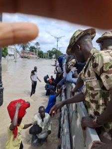 Borno Flood: Death Toll Hits 30, Army Begin Rescuing Victims [PHOTOS] | Daily Report Nigeria