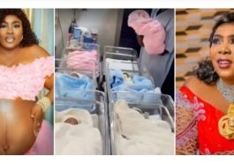 Pastor, Wife Welcome 6 Babies After 26 Years of Childlessness | Daily Report Nigeria