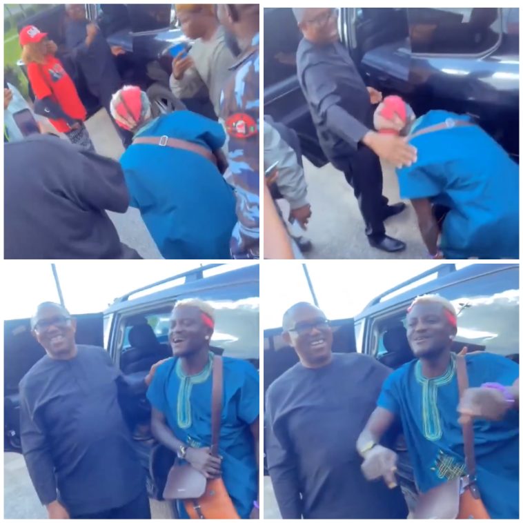 Portable Meets Former Presidential Candidate, Peter Obi (VIDEO) | Daily Report Nigeria