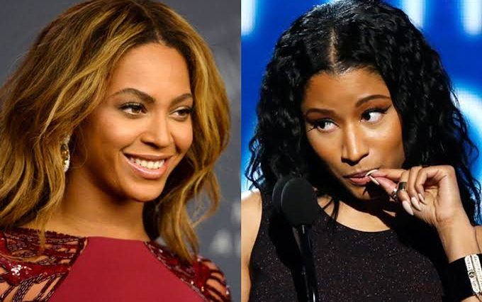 Nicki Minaj and Beyonce